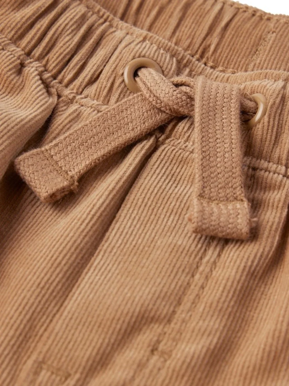 Gymboree Boys ‘Little Snowflake’ Tan Corduroy Pull-On Cargo Joggers Size 5